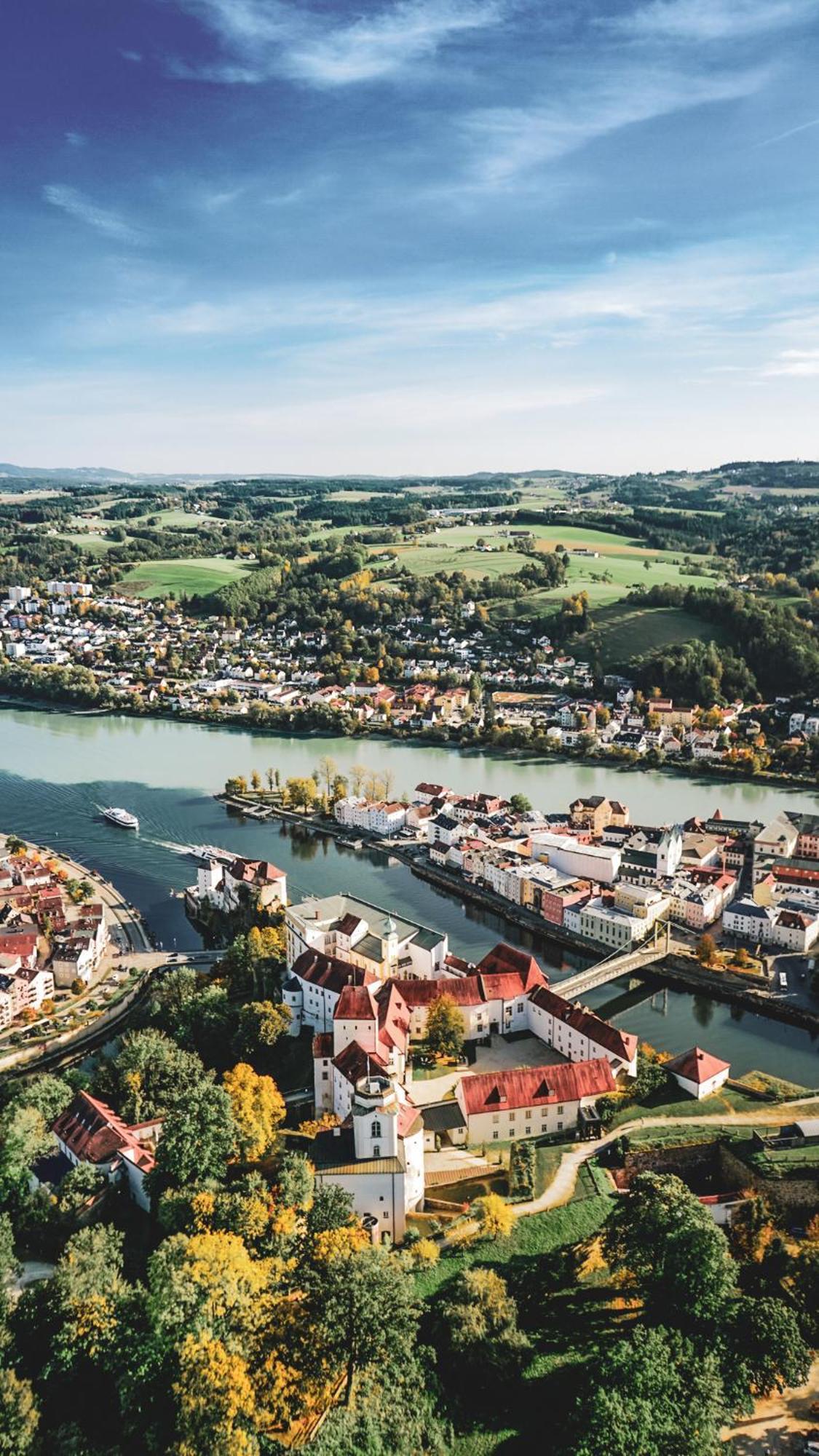 Apartment Passau A - Parken, Stilvoll, Modern & Cozy Im Zentrum Von พัสเซา ภายนอก รูปภาพ